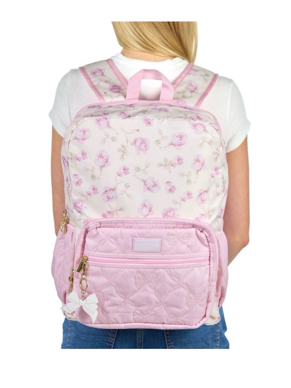 LoveShackFancy × Target - Yoobi Ribbon Rosa Backpack
Sterling - Picture 8 of 12